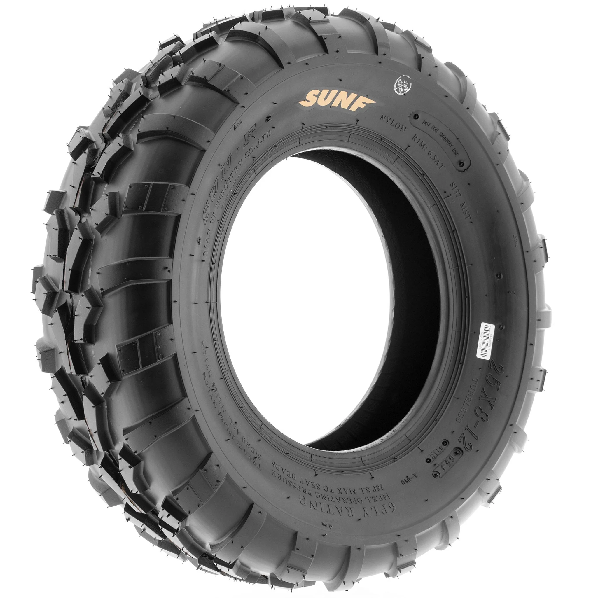 SunF ATV TIRE/UTV TIRE All Terrain 6 PR Tubeless A010 - Image 10