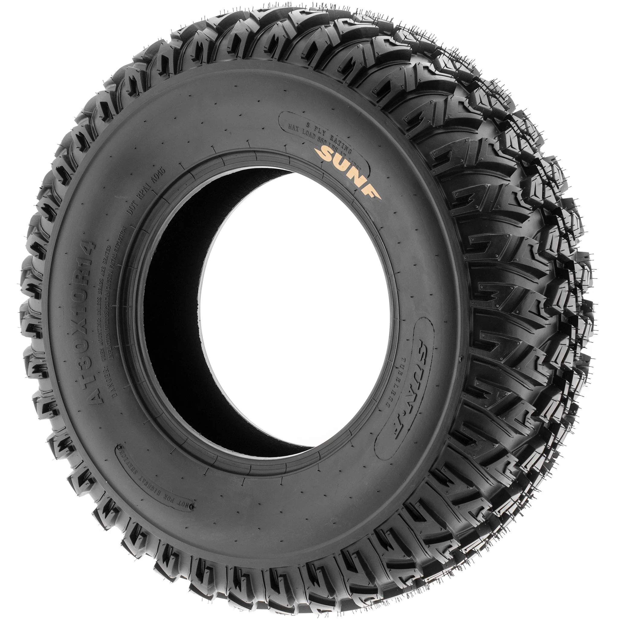 SunF ATV TIRE/UTV TIRE All Terrain 8 PR Tubeless A045 - Image 3
